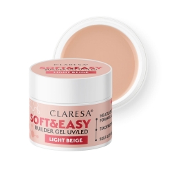 Claresa Żel Budujący Soft&Easy Builder Gel  Light Beige 45g